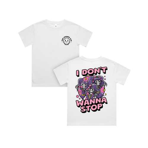 I Don't Wanna Stop - Logo & Back Print